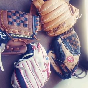 individual children's baseball gloves